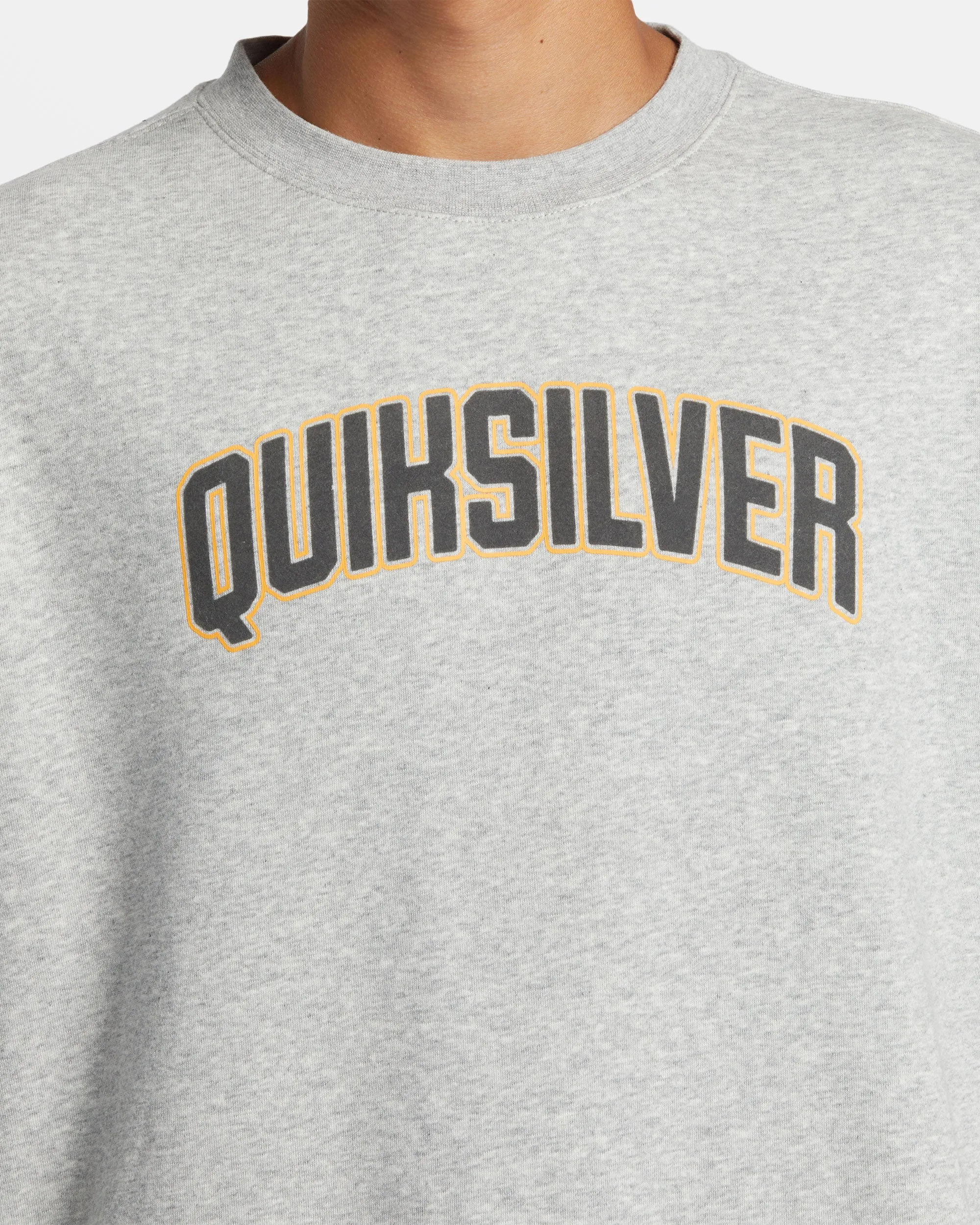 Graphic Crewneck Sweatshirt - Grey Heather sold by Quiksilver product image thumbnail 5