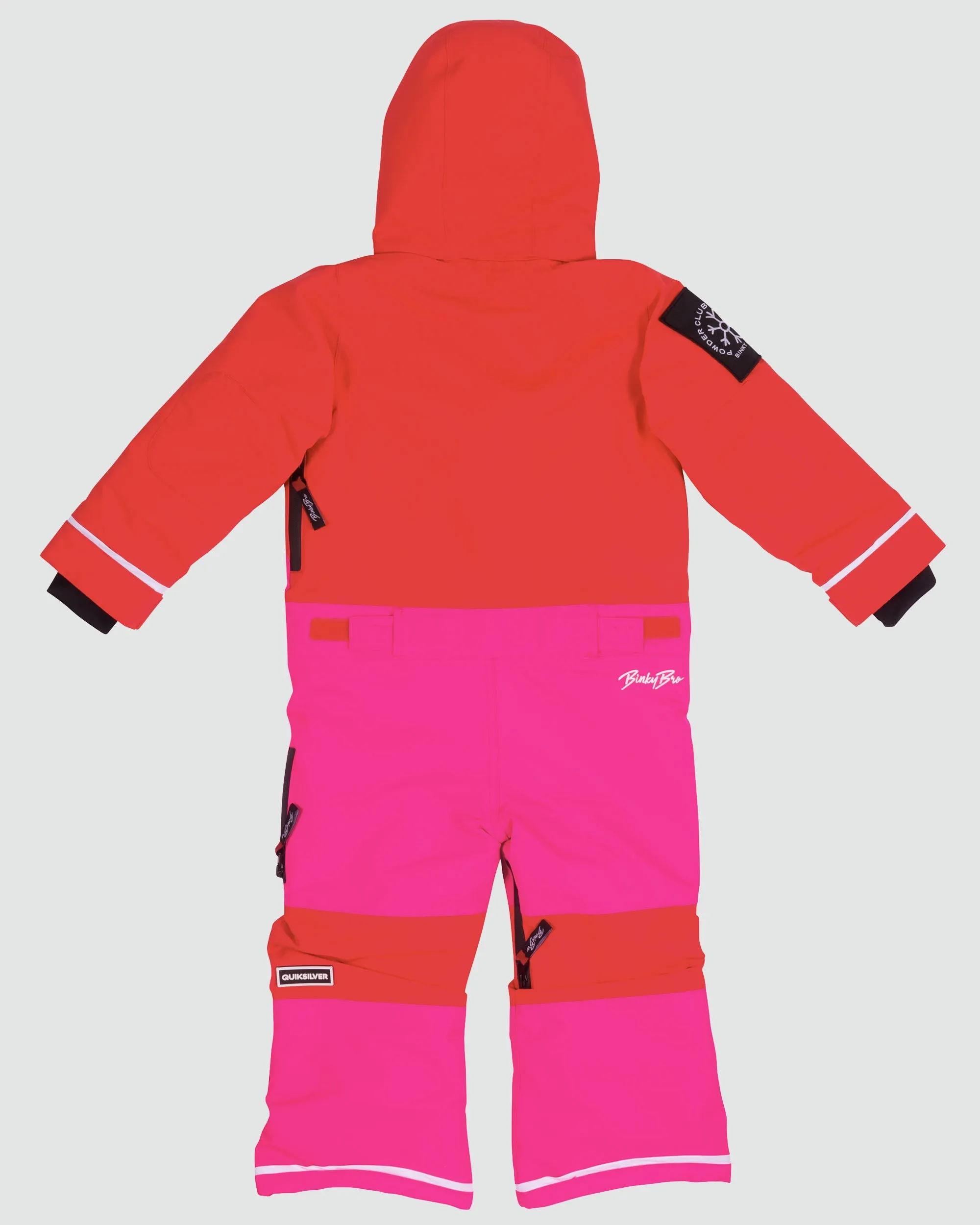 BinkyBro x Quiksilver 99-90 Snowsuit - Ruby/Pink sold by Quiksilver product image thumbnail 2