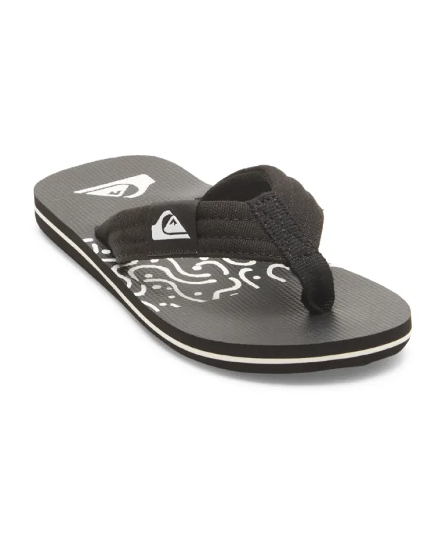 Boys 8-16 Molokai Layback Sandals - BLACK 4 sold by Quiksilver