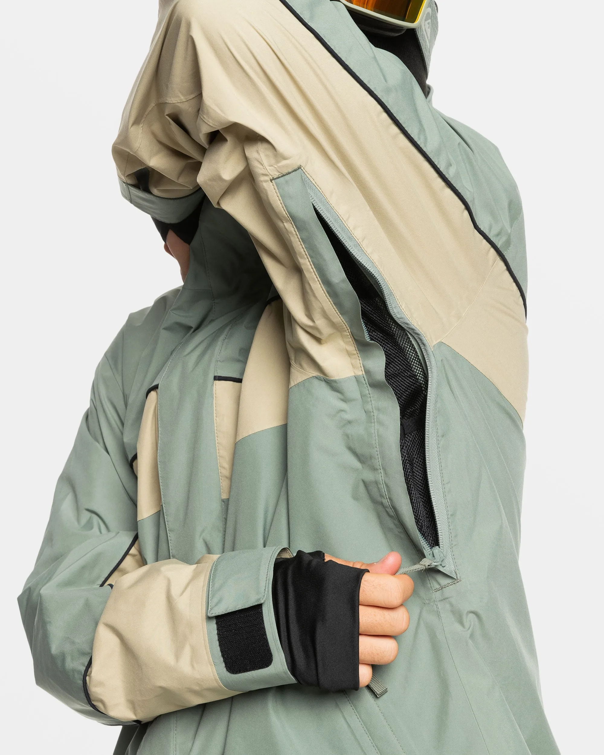 High Altitude Gore-Tex Snow Jacket - Sea Spray sold by Quiksilver product image thumbnail 4