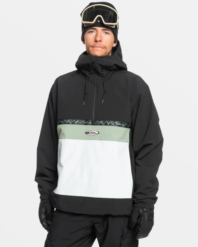 Steeze Snow Jacket - True Black sold by Quiksilver