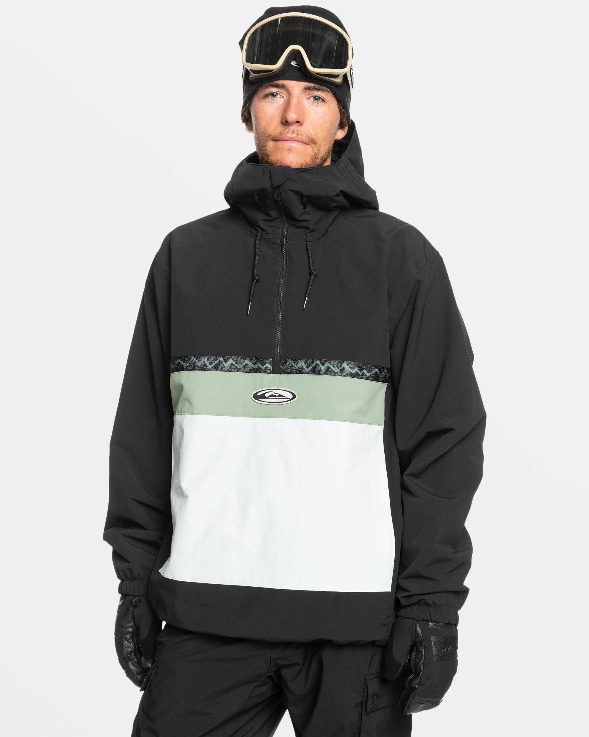 Steeze Snow Jacket - True Black sold by Quiksilver