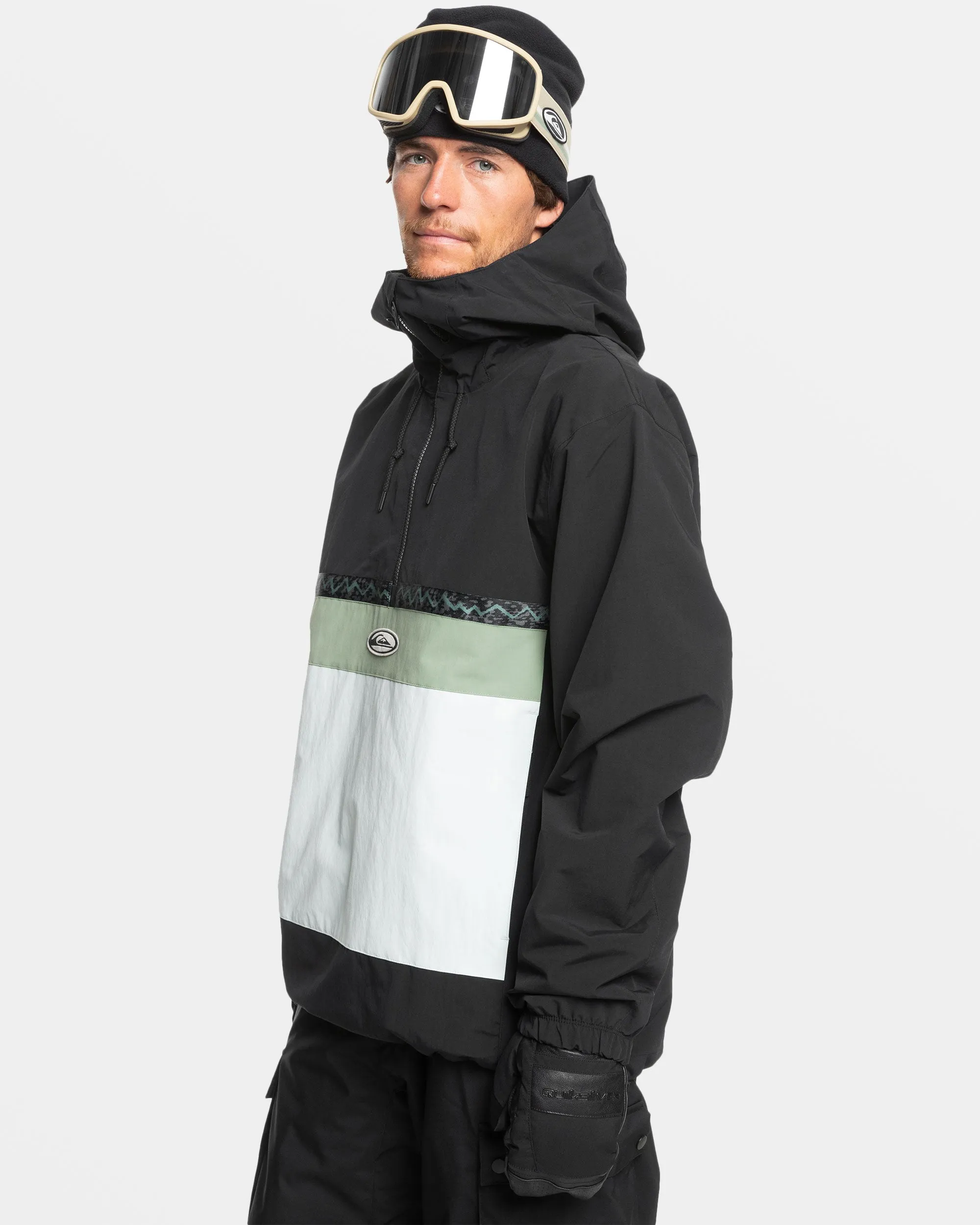 Steeze Snow Jacket - True Black sold by Quiksilver product image thumbnail 3