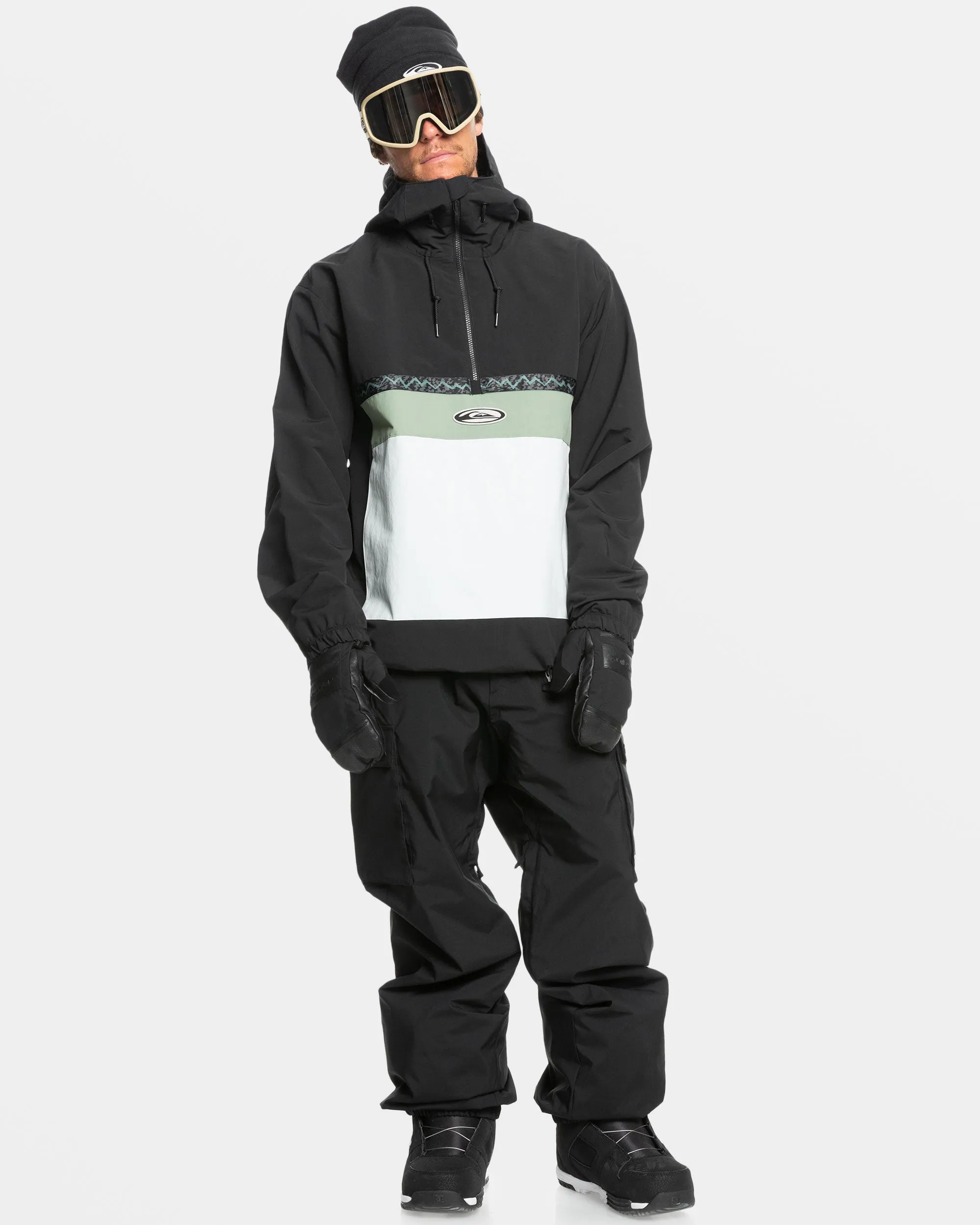 Steeze Snow Jacket - True Black sold by Quiksilver product image thumbnail 4