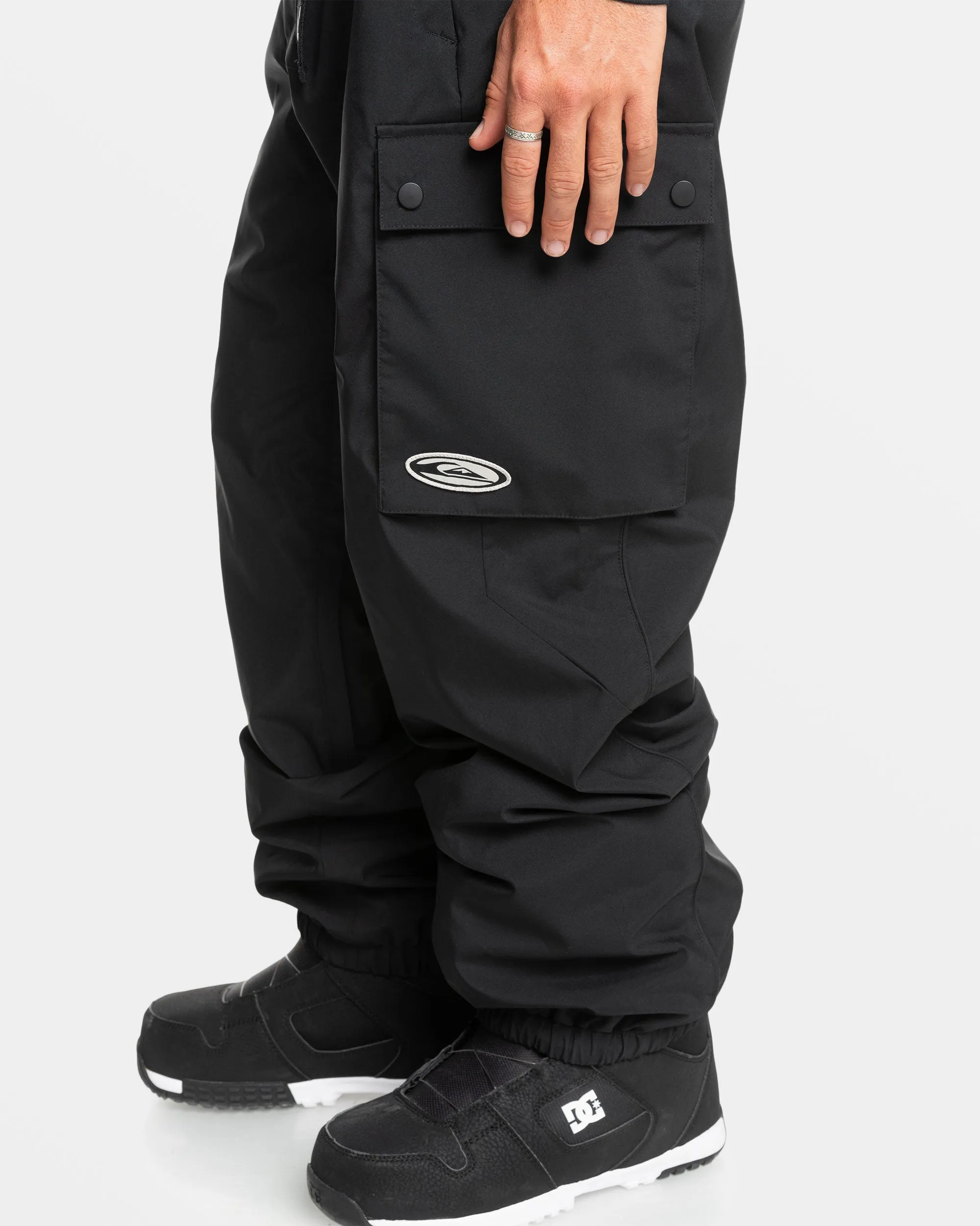 Snow Down Snow Pants - True Black sold by Quiksilver product image thumbnail 3