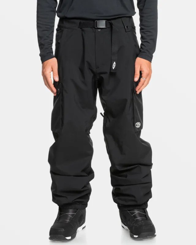 Snow Down Snow Pants - True Black sold by Quiksilver