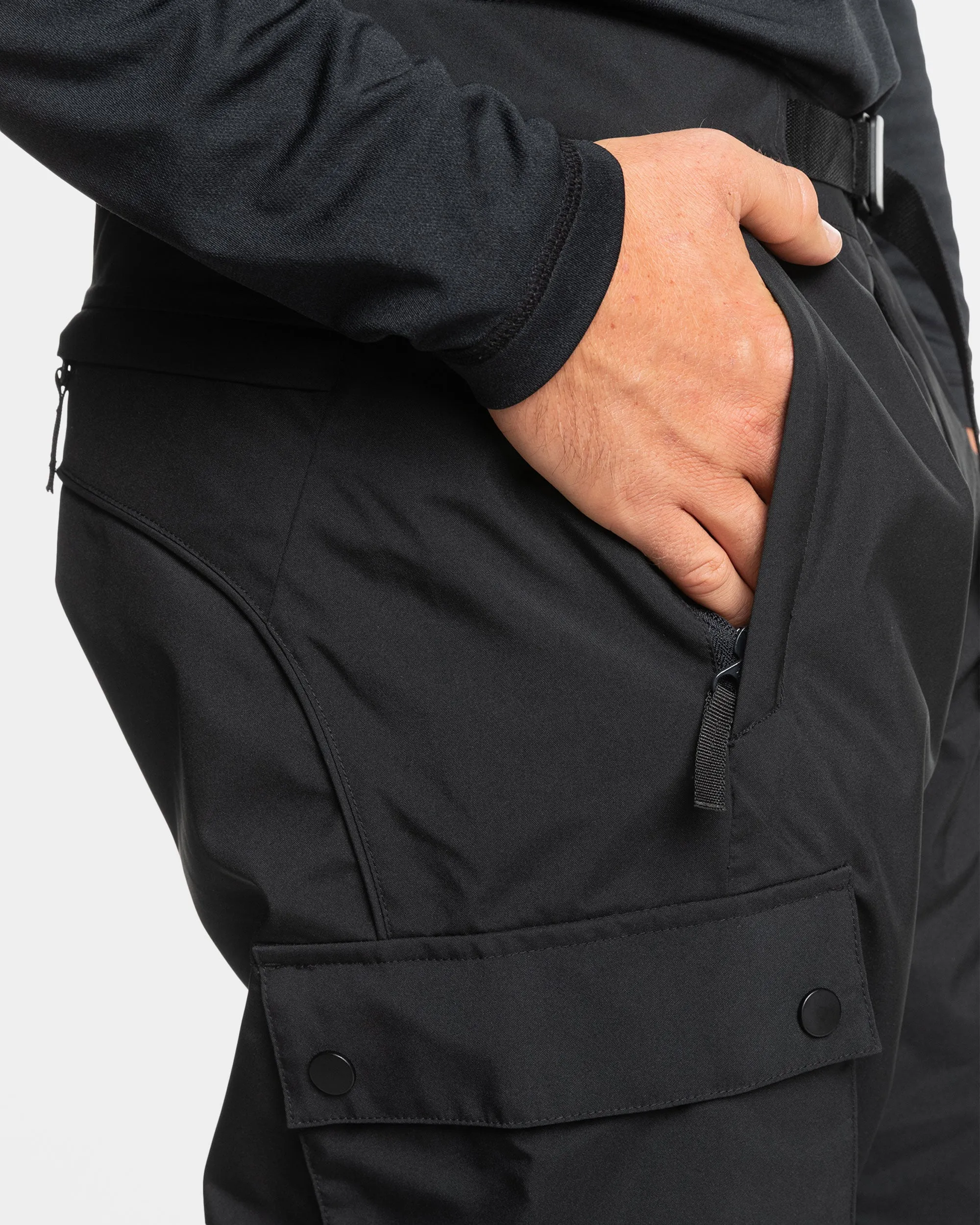 Snow Down Snow Pants - True Black sold by Quiksilver product image thumbnail 5