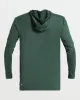 DNA Bubble Long Sleeve Hooded Surf Tee - Forest sold by Quiksilver