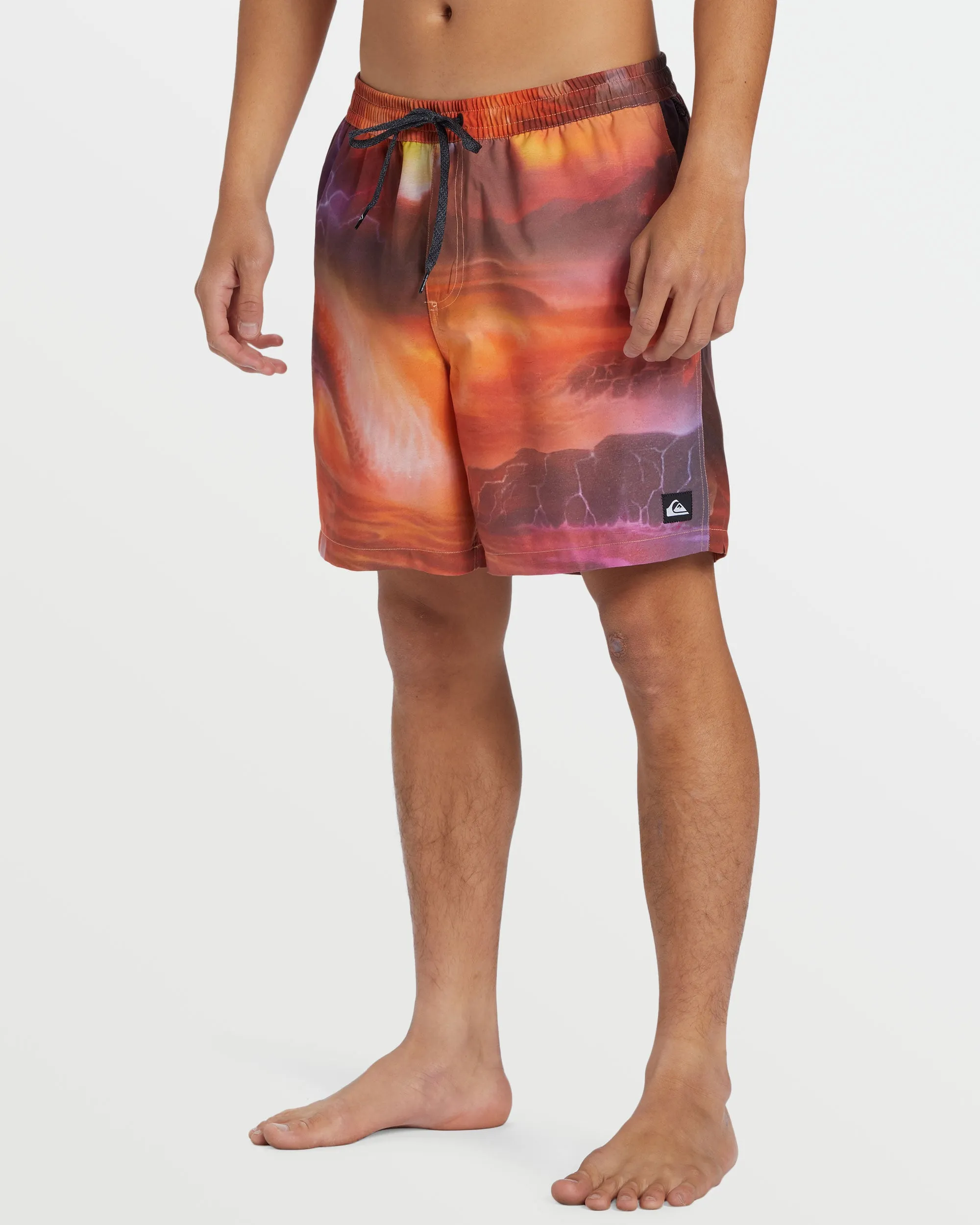 Surfsilk Mix 17" Swim Trunks - Henna sold by Quiksilver product image thumbnail 4
