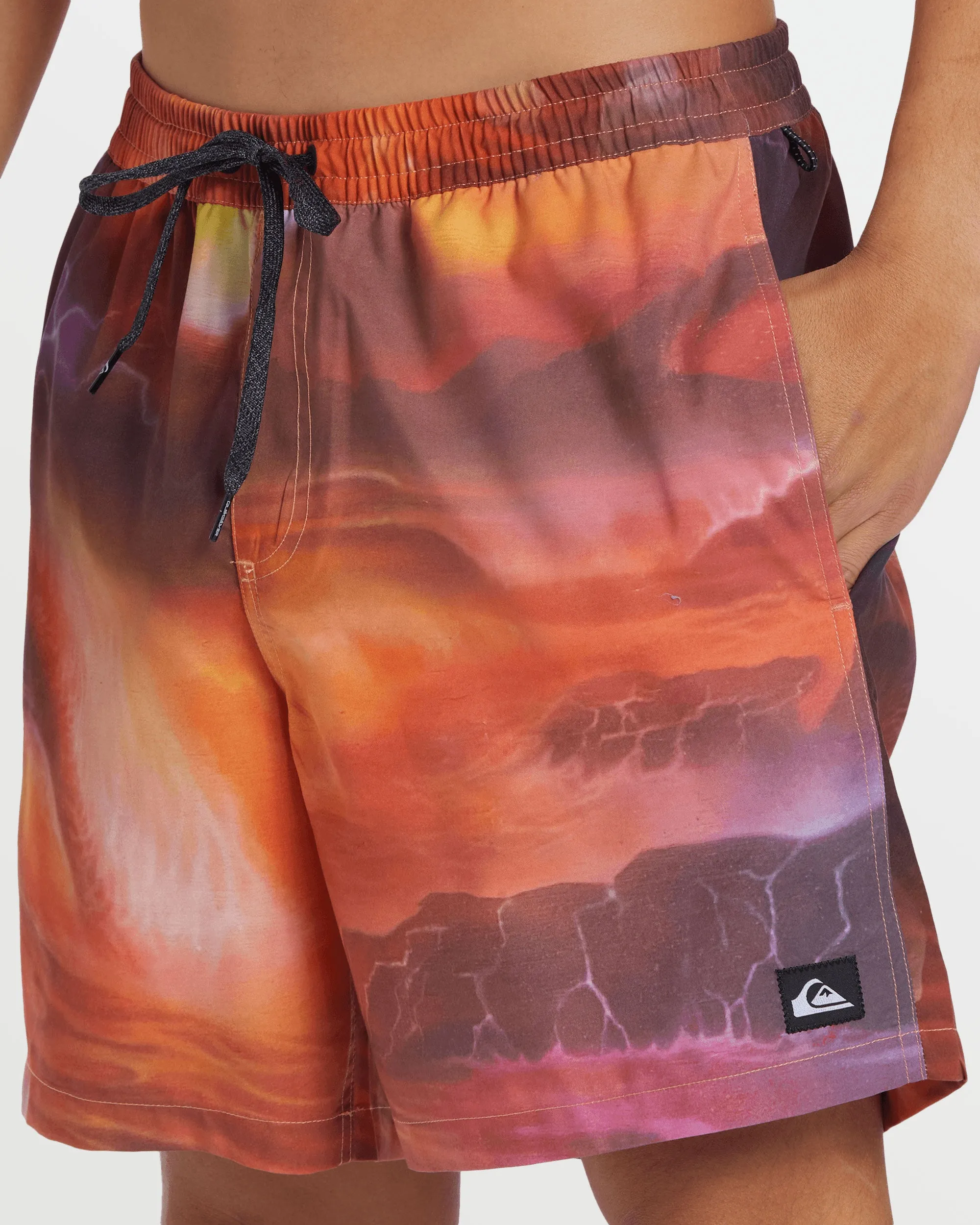 Surfsilk Mix 17" Swim Trunks - Henna sold by Quiksilver product image thumbnail 5