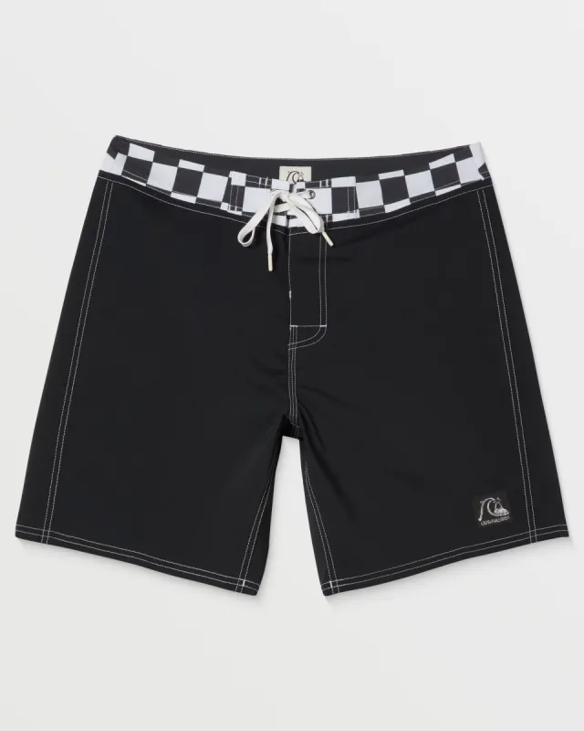 Original Straight Leg Solid 18" Boardshorts - Black sold by Quiksilver