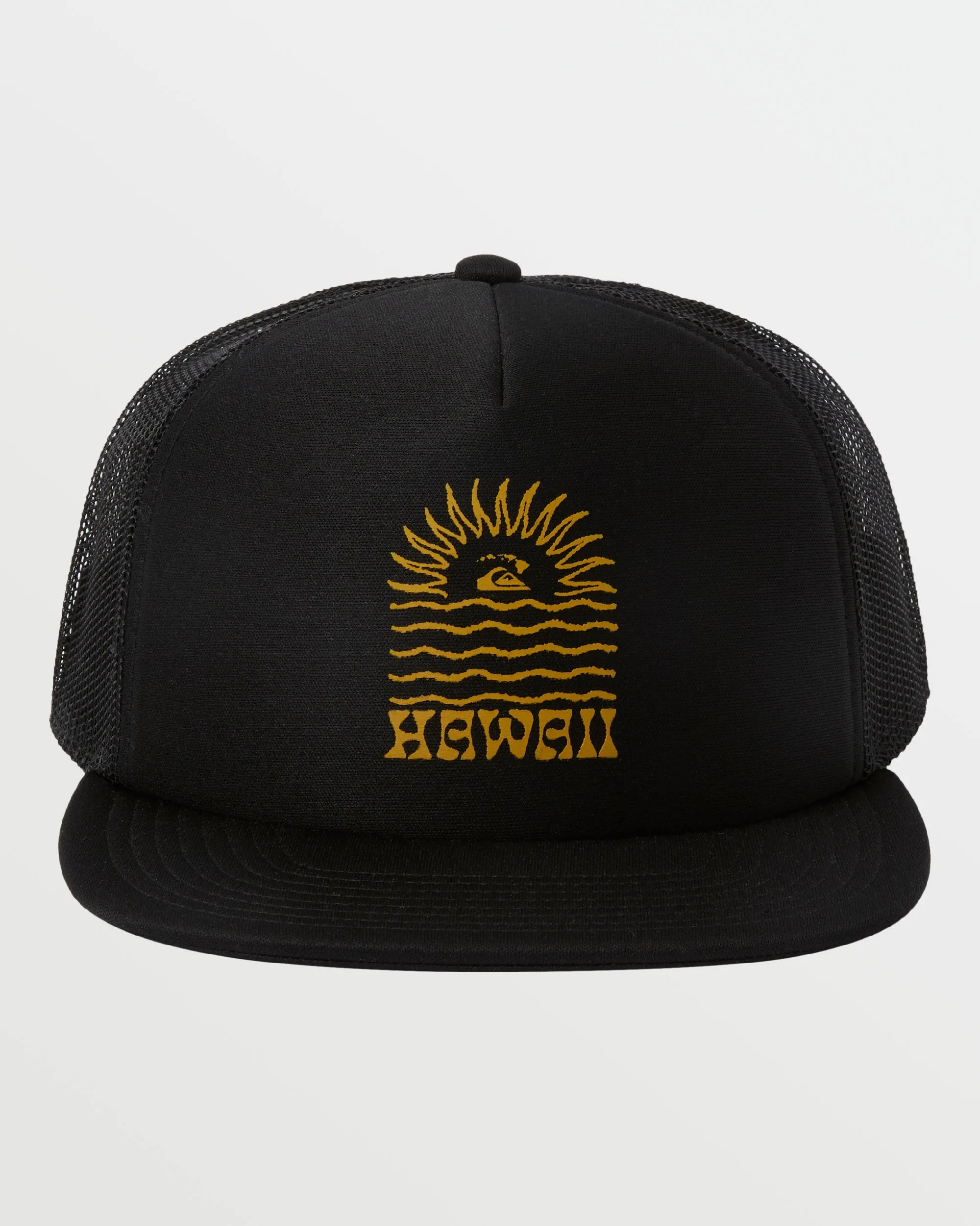 Hawaii Swell Line Trucker Hat - Black sold by Quiksilver