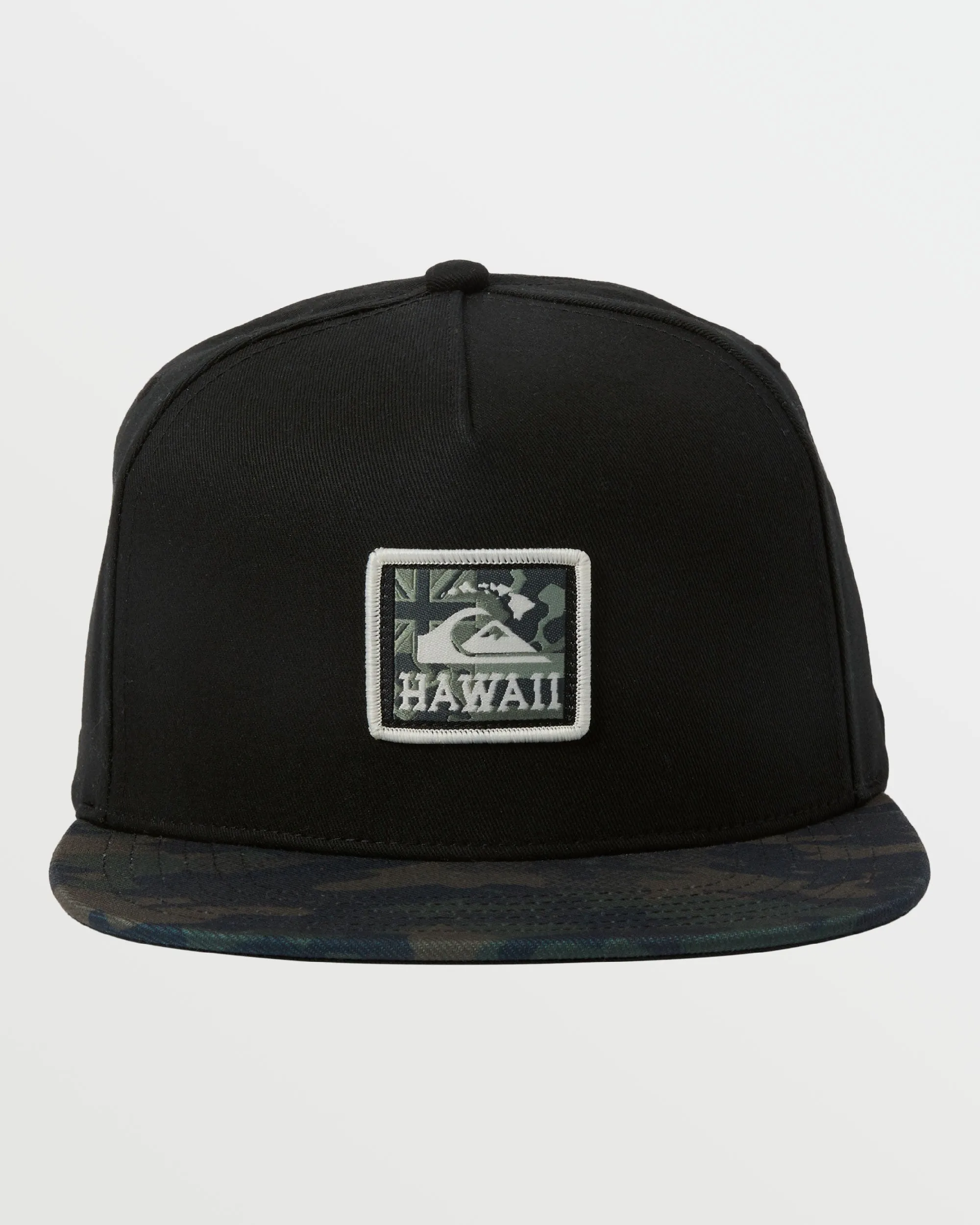 Hawaii Patriot Snapback Hat - Black sold by Quiksilver
