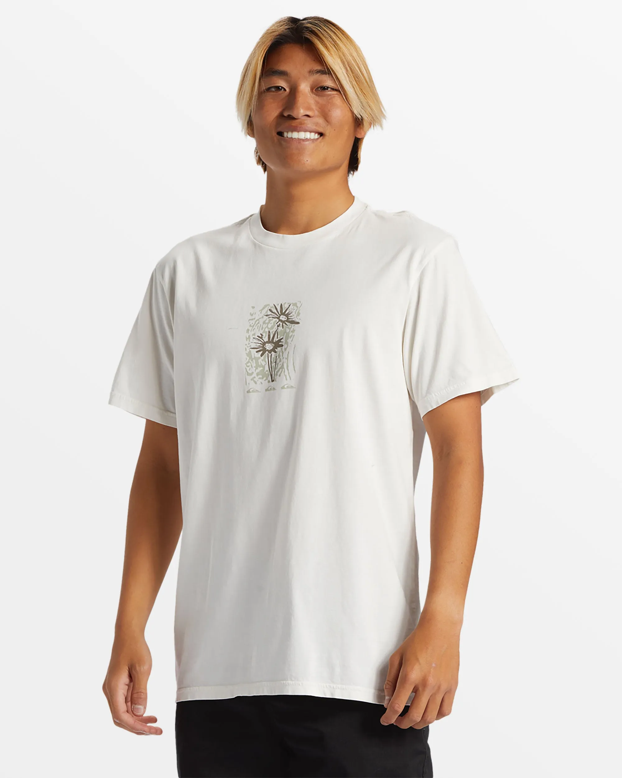 Crazy Daisys T-Shirt - Gardenia sold by Quiksilver product image thumbnail 4