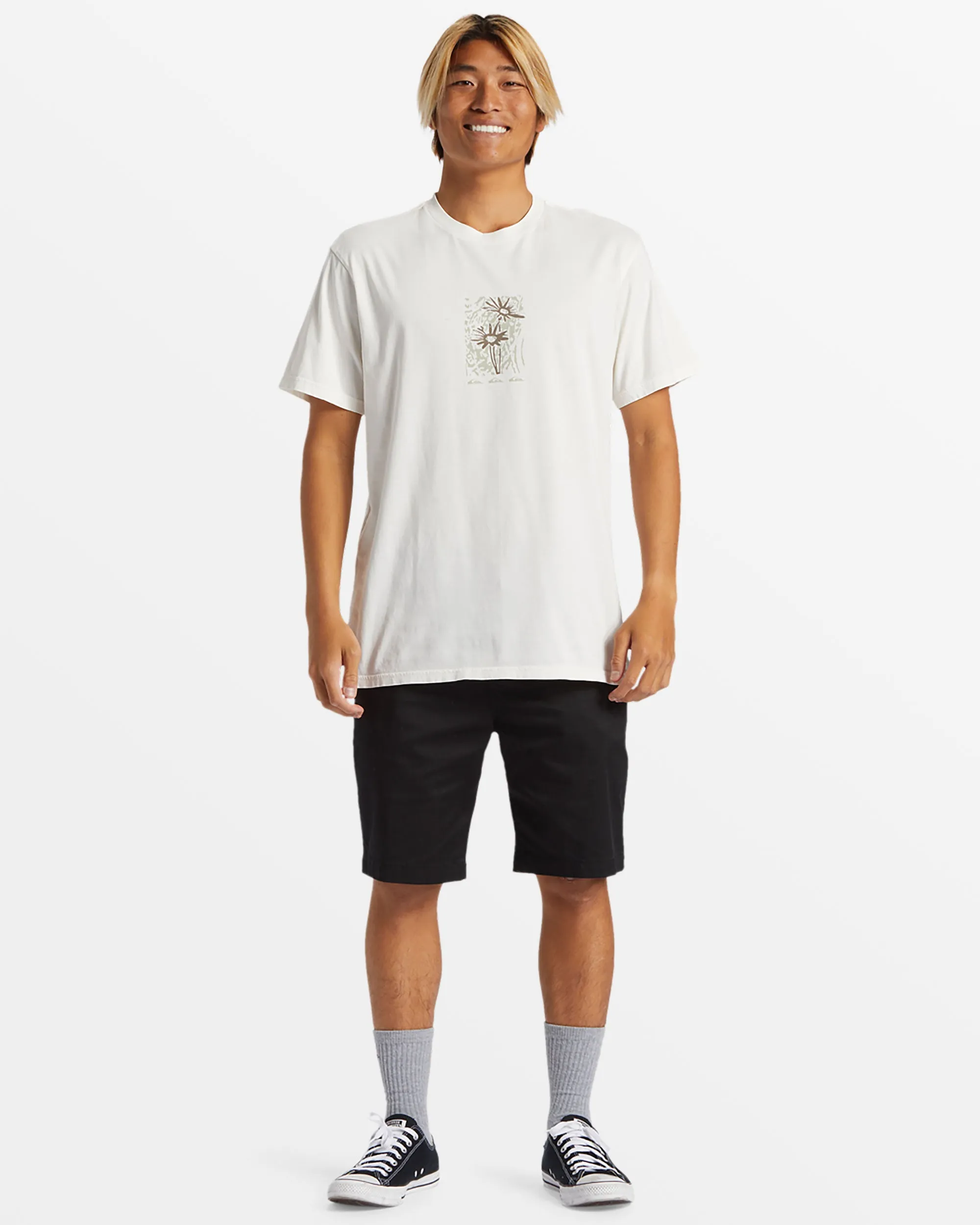 Crazy Daisys T-Shirt - Gardenia sold by Quiksilver product image thumbnail 3