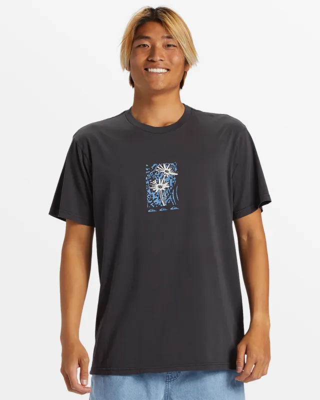 Crazy Daisys T-Shirt - Tarmac made by Quiksilver