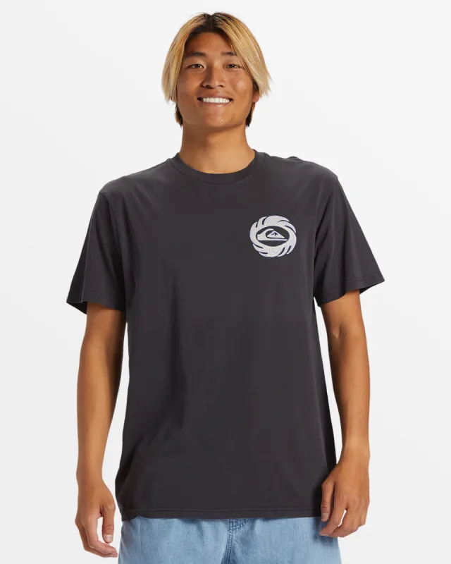 Solar Flame T-Shirt - Tarmac sold by Quiksilver