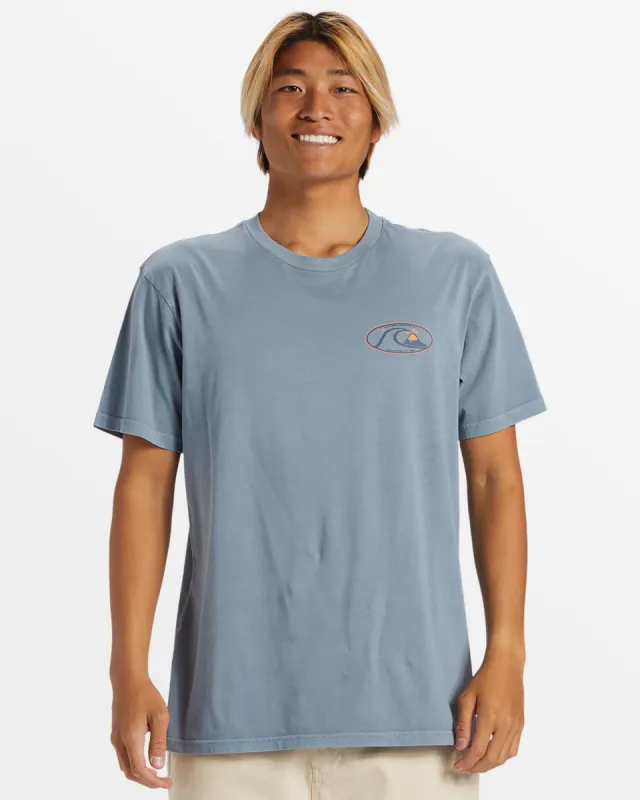 Bubble Oval T-Shirt - Flint Stone made by Quiksilver