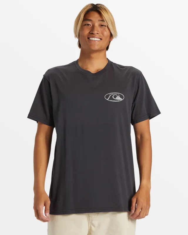 Bubble Oval T-Shirt - Tarmac sold by Quiksilver