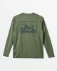 Waterman Shady Amphibian Rashguard - Sea Spray sold by Quiksilver