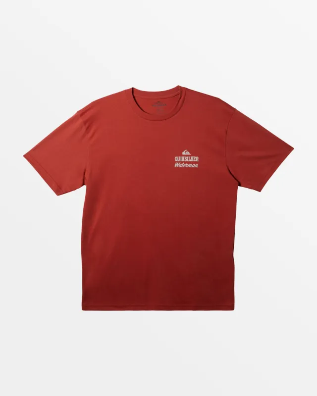 Waterman Go Time T-Shirt - Tandori Spice made by Quiksilver