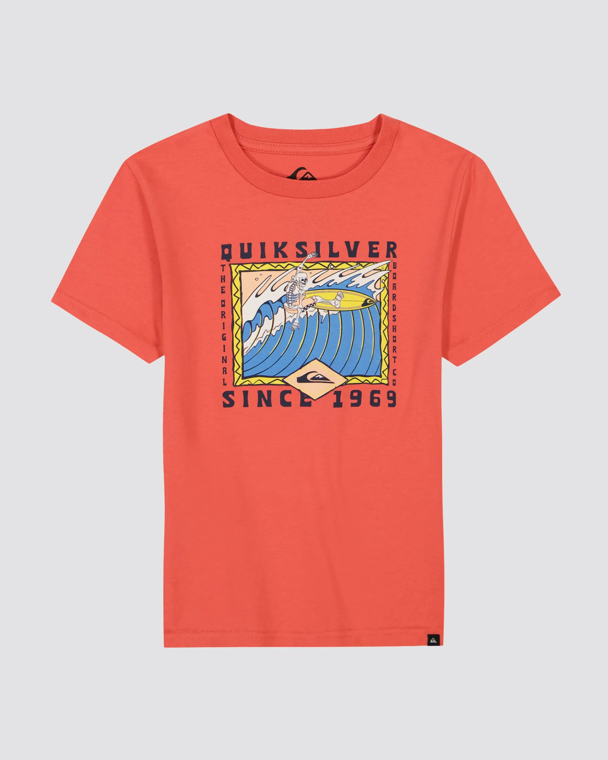 Boys 8-16 Retro Skull T-Shirt - Spiced Coral sold by Quiksilver