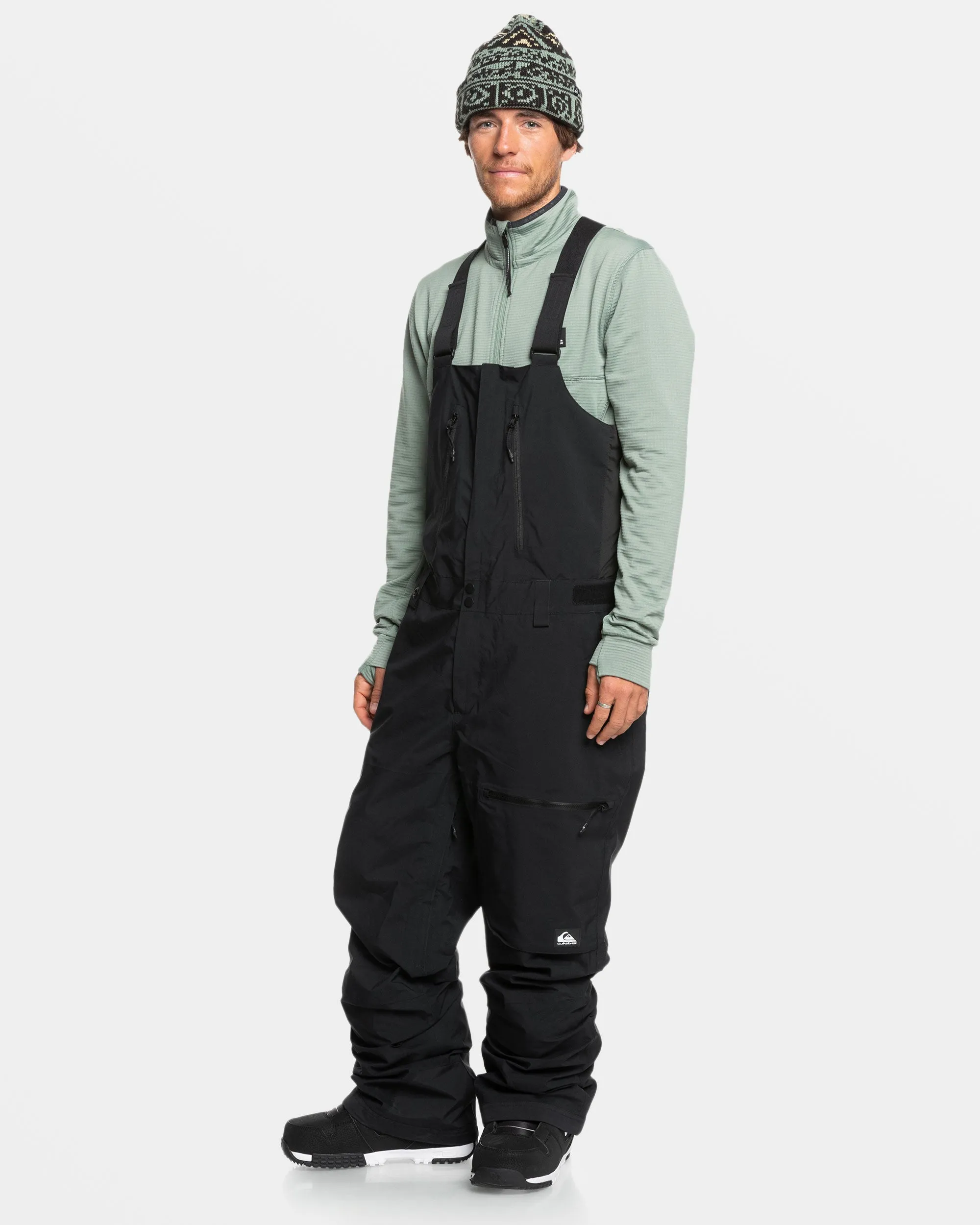 Altostratus Stret Gore-Tex Bib Snow Pants - True Black sold by Quiksilver product image thumbnail 3