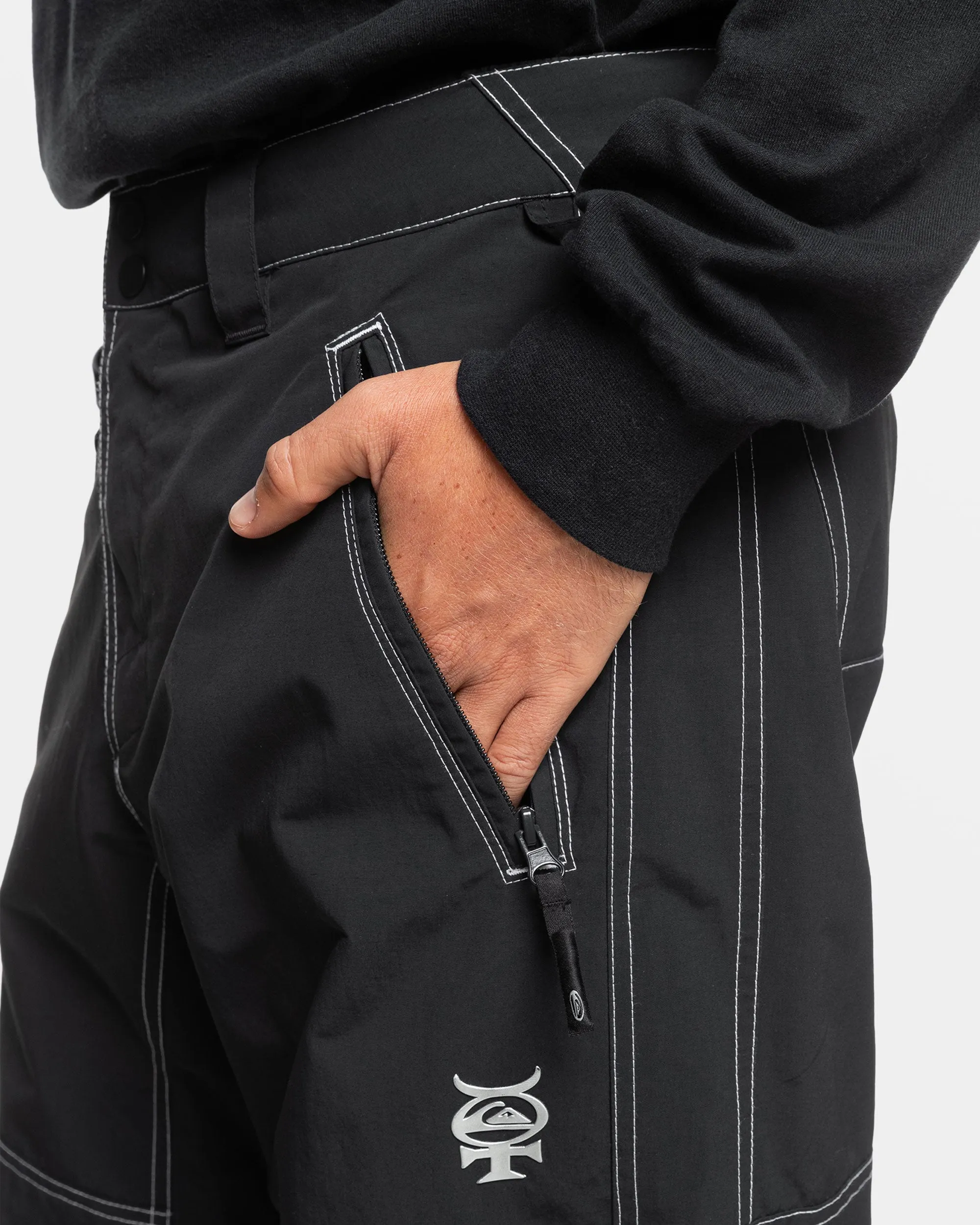 Mercury Live Wire Snow Pants True Black Parallel