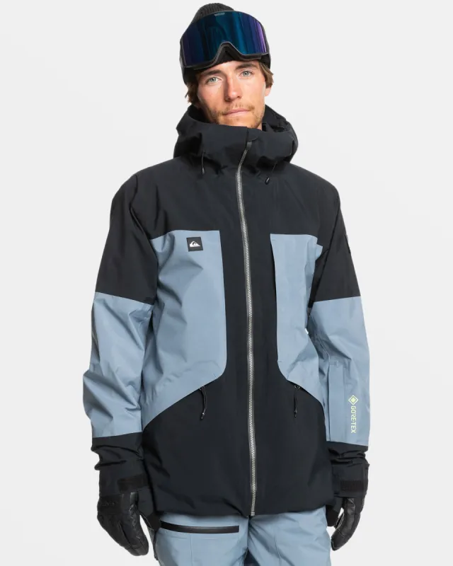 Forever Stretch Gore-Tex Snow Jacket - Flint Stone sold by Quiksilver