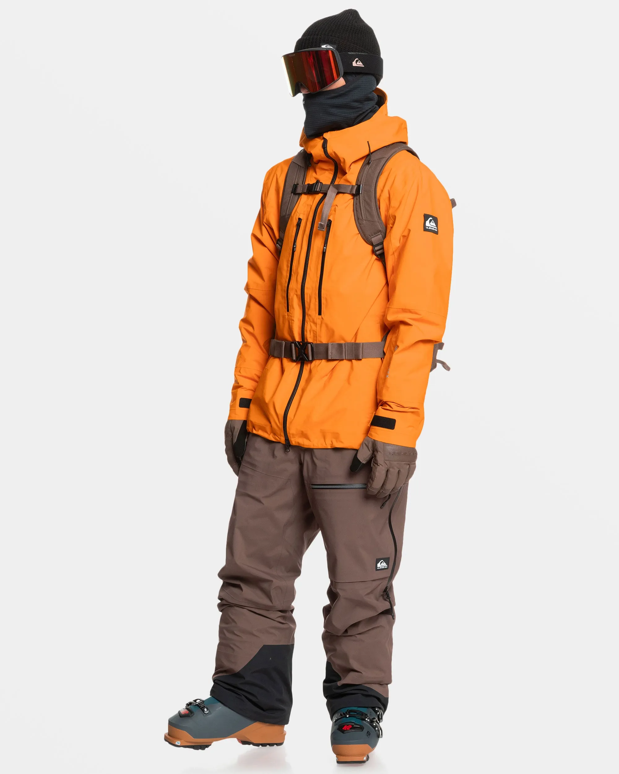 Pro Path Gore-Tex 2L Snow Jacket - Orange Pepper sold by Quiksilver product image thumbnail 3