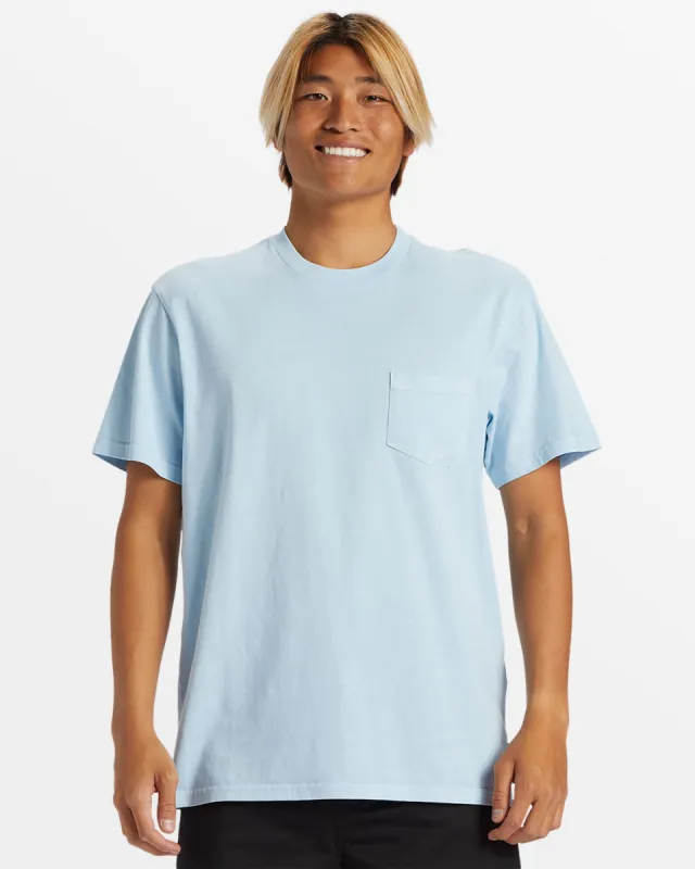 Salt Water Pocket Tee T-Shirt - Airy Blue sold by Quiksilver