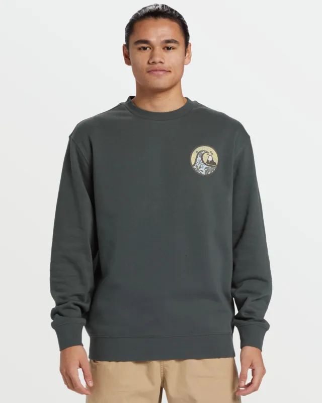 Graphic Crewneck Sweatshirt - Urban Chic sold by Quiksilver