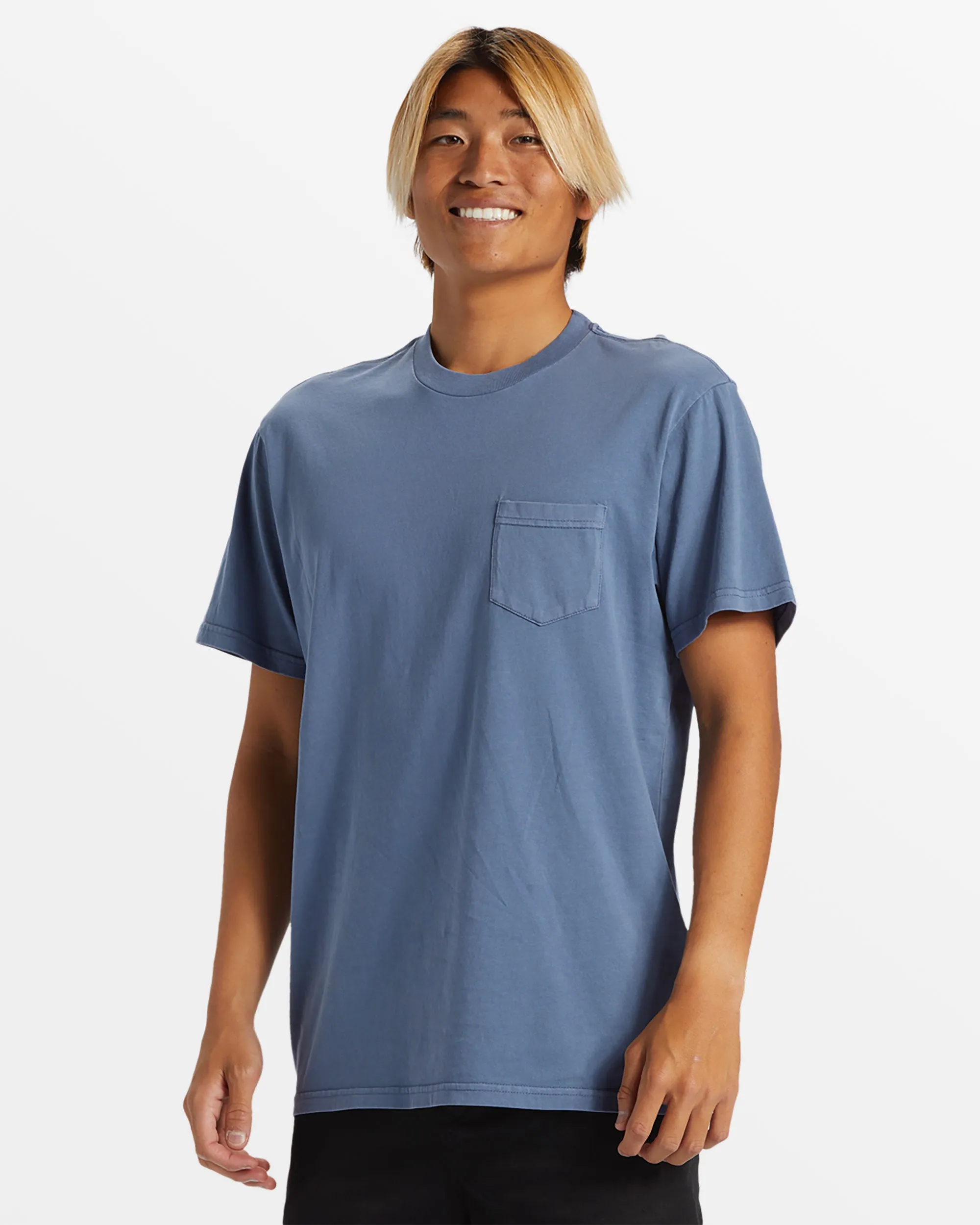 Salt Water Pocket Tee T-Shirt - Vintage Indigo sold by Quiksilver product image thumbnail 4
