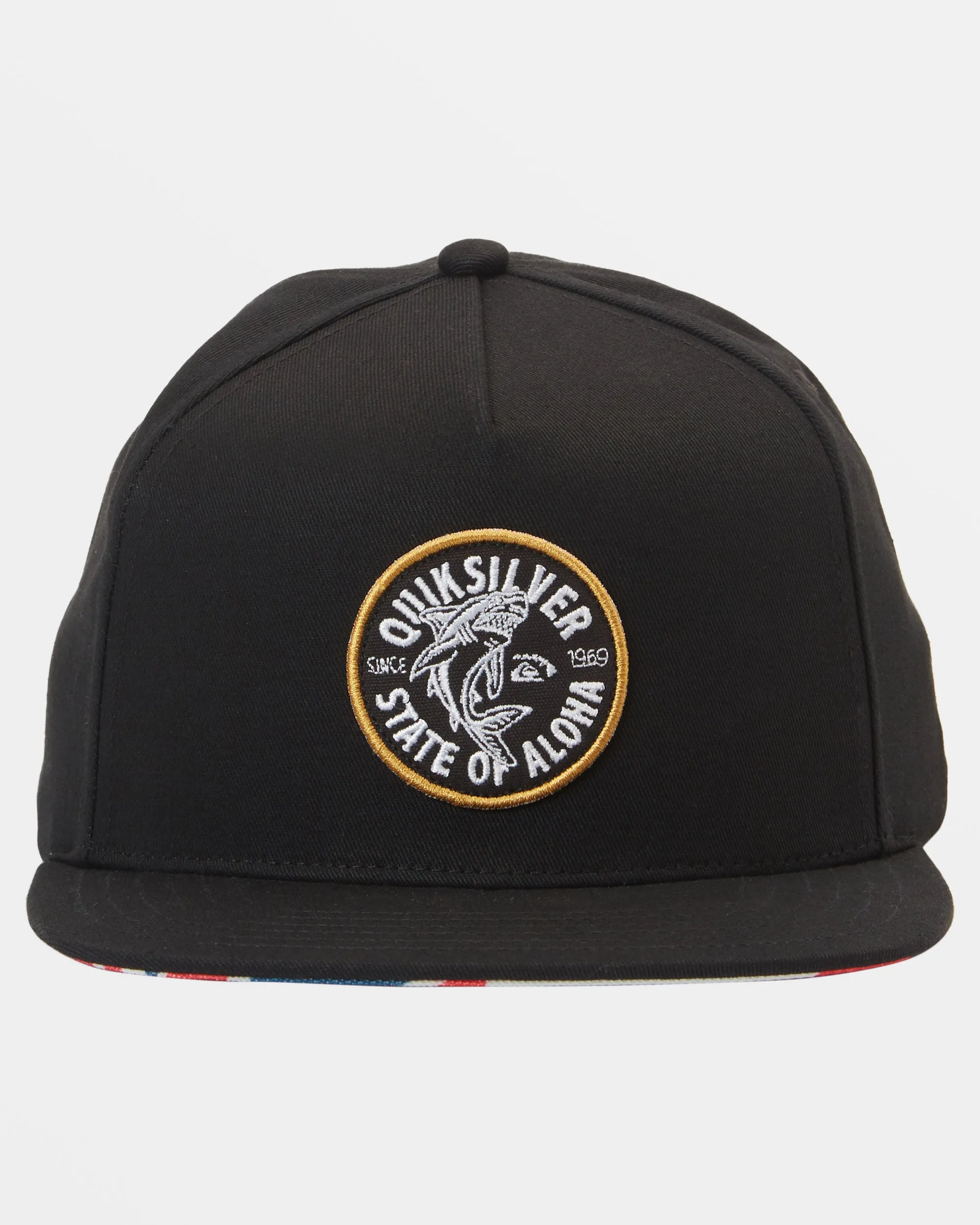 Shark Dive Snapback Hat - Black sold by Quiksilver product image thumbnail 4