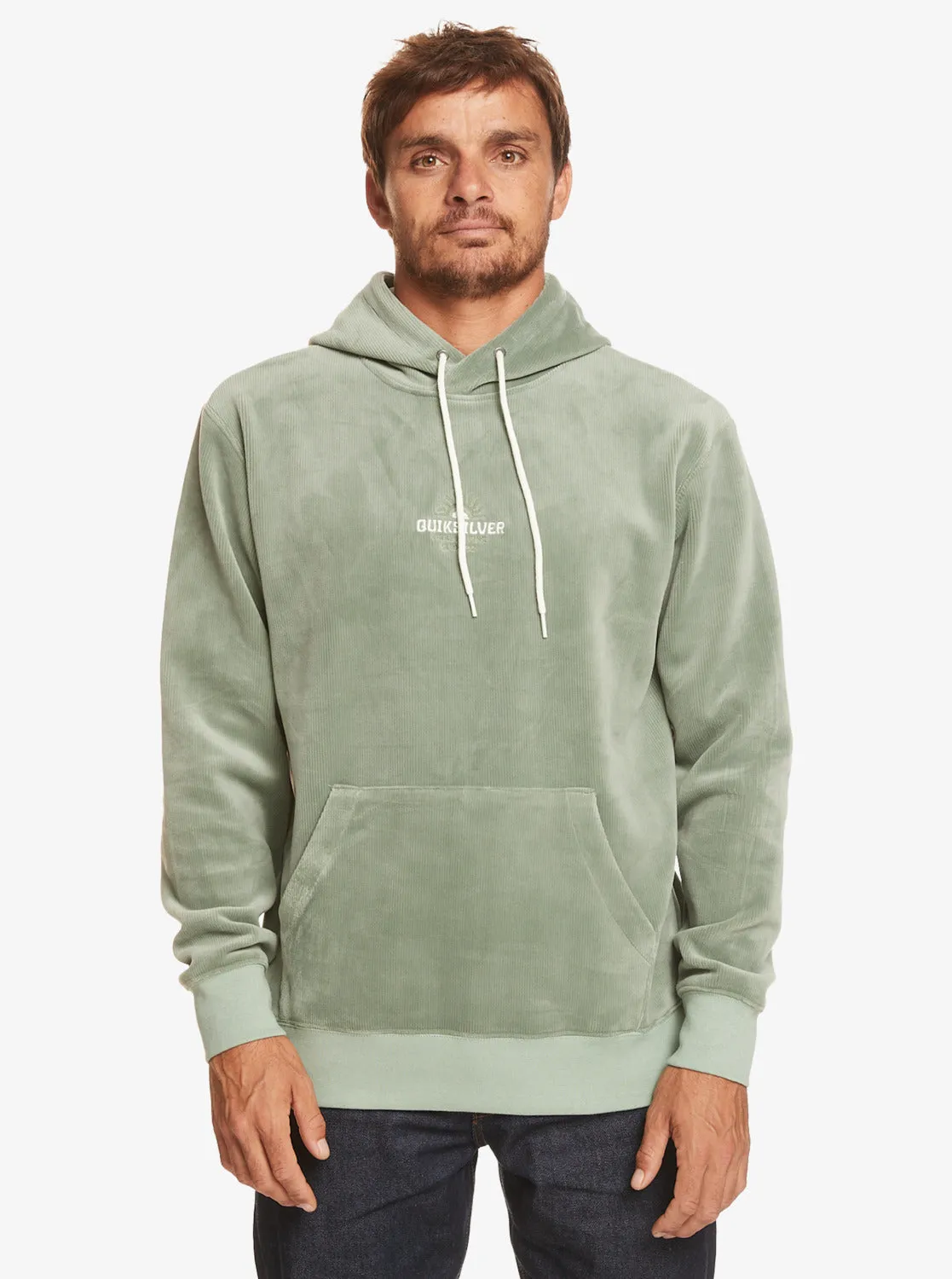 Cord Hoodie - Iceberg Green sold by Quiksilver product image thumbnail 3