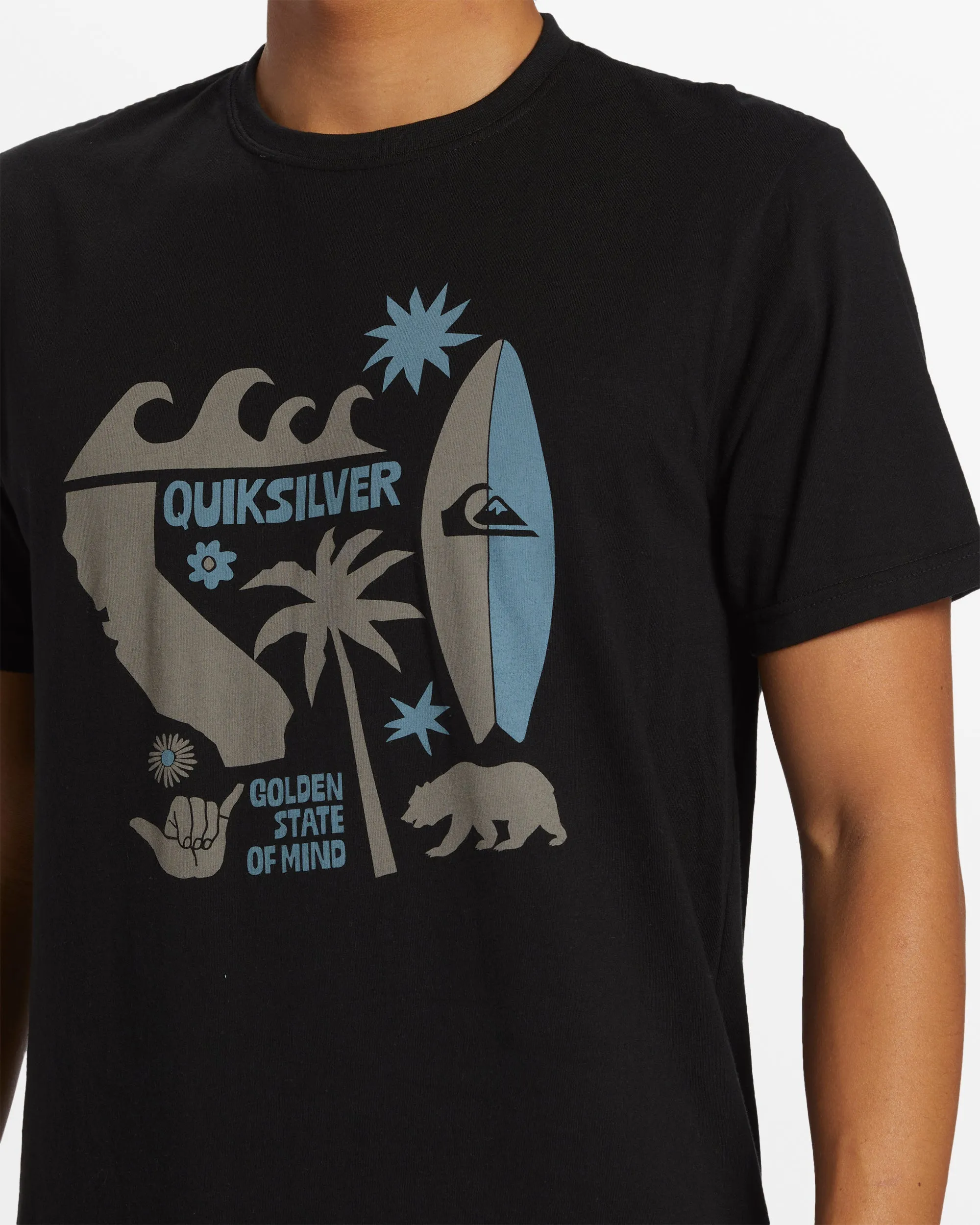 Ca Funshine T-Shirt - Black sold by Quiksilver product image thumbnail 5