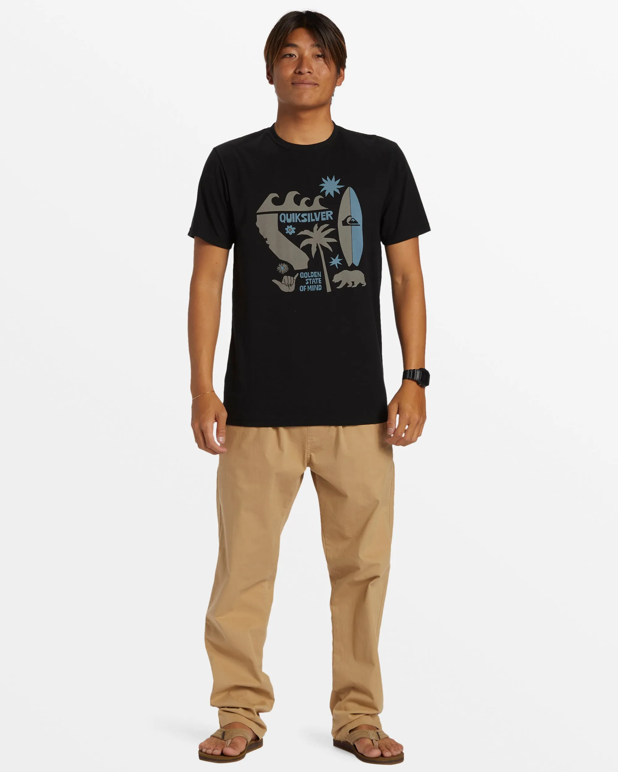 Ca Funshine T-Shirt - Black sold by Quiksilver product image thumbnail 3