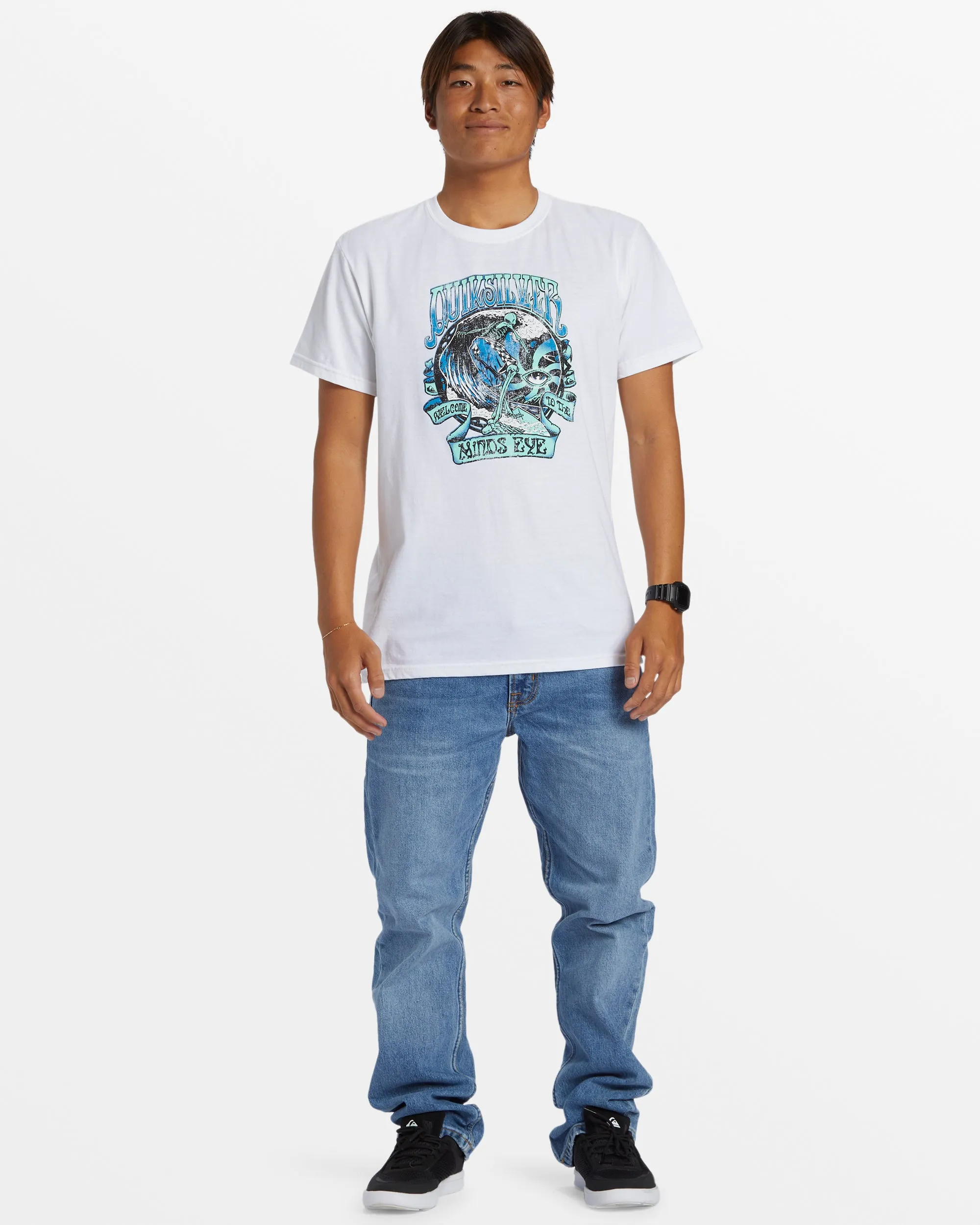 Land Down Under T-Shirt - White sold by Quiksilver product image thumbnail 3
