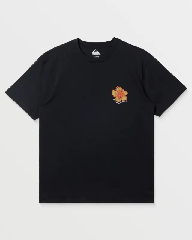 Hibiscus High T-Shirt - Black sold by Quiksilver
