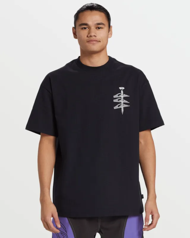 Screw Loose T-Shirt - Black sold by Quiksilver
