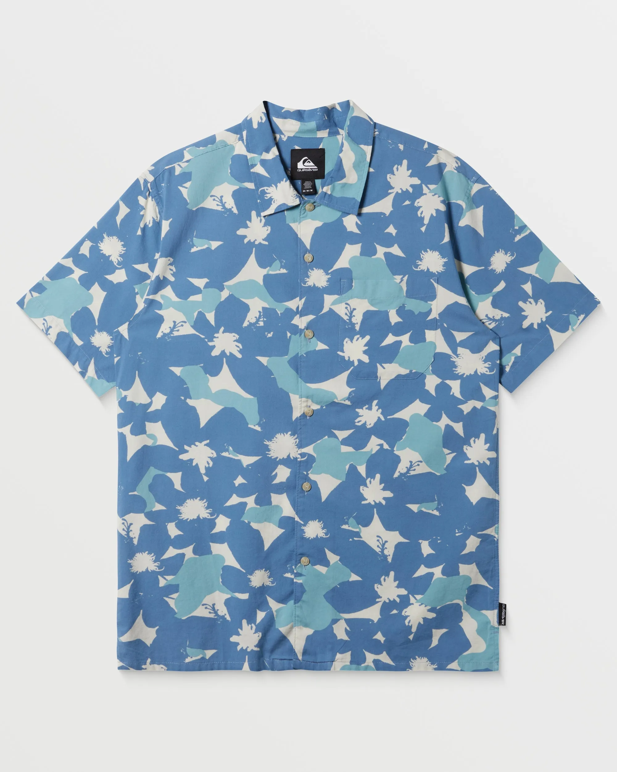 Beach Club Casual Short Sleeve Shirt - Coronet Blue sold by Quiksilver
