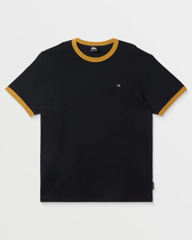 DNA Ringer T-Shirt - Black sold by Quiksilver