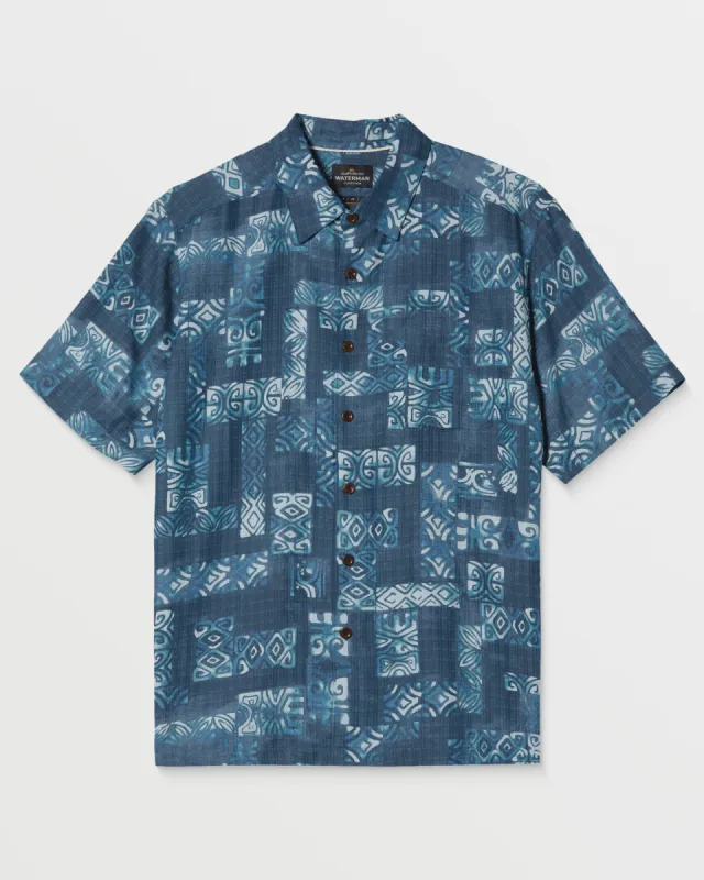 Waterman Watermark Shirt - Majolica Blue sold by Quiksilver