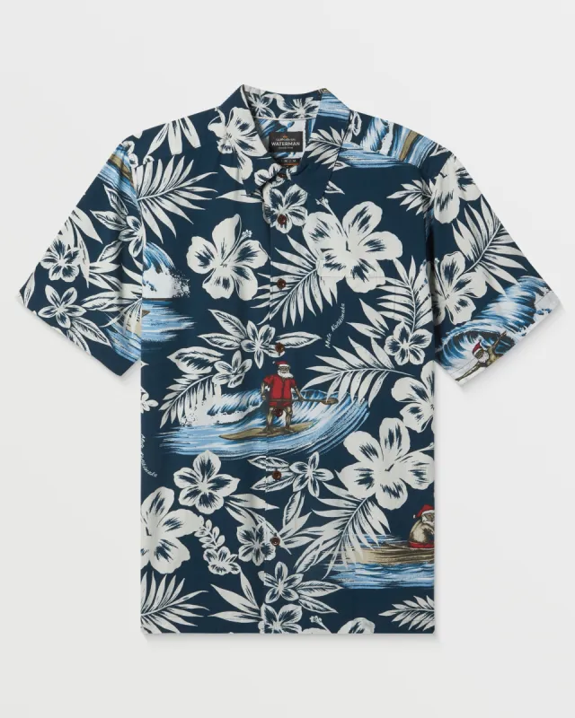 Waterman Day Off Shirt - Majolica Blue sold by Quiksilver