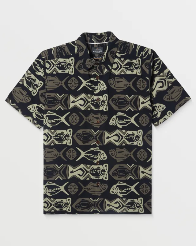 Waterman Band O Fish Shirt - Black sold by Quiksilver