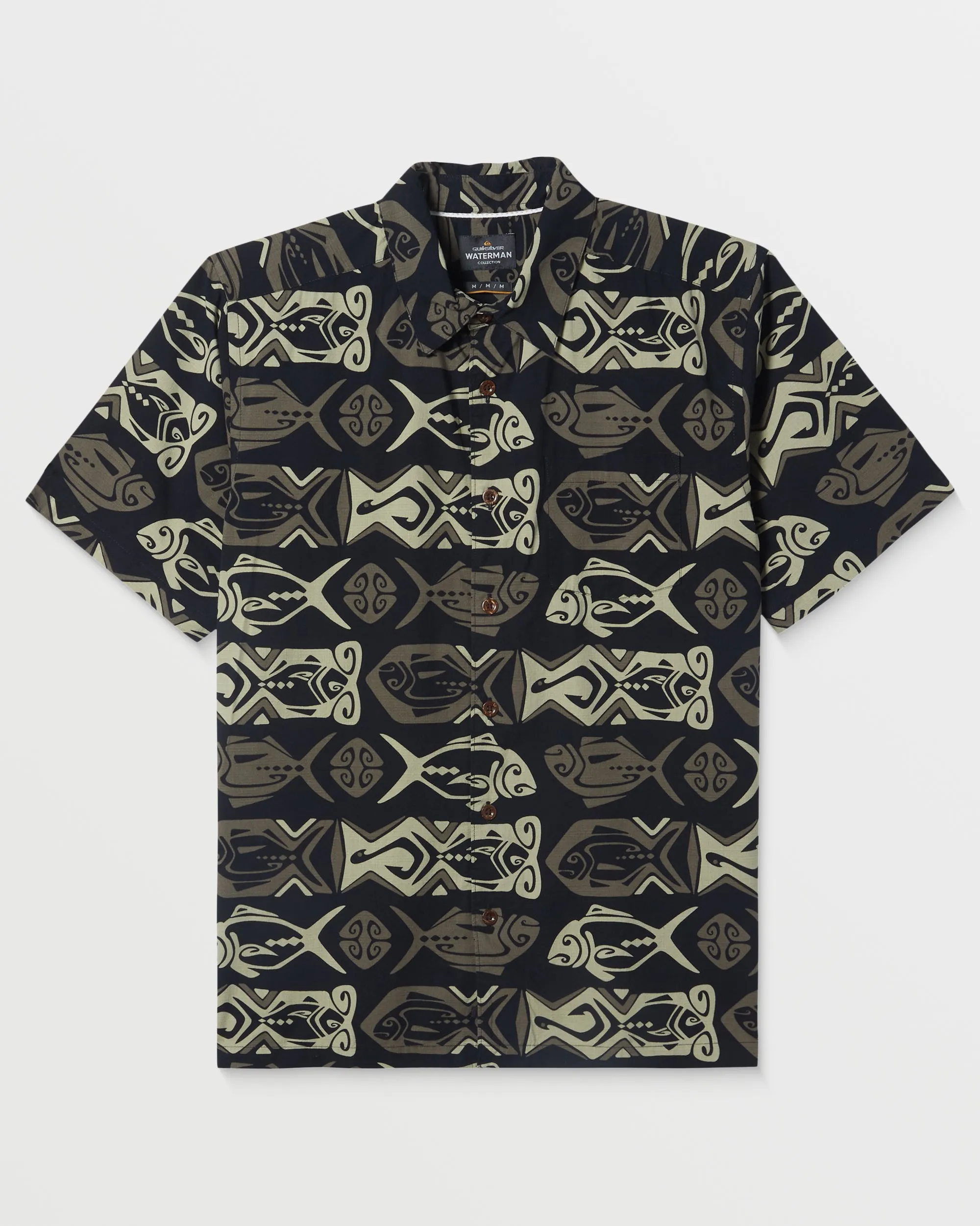 Waterman Band O Fish Shirt - Black sold by Quiksilver