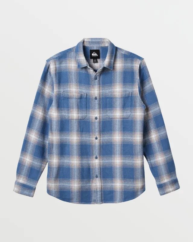 DNA Long Sleeve Flannel Shirt - Coronet Blue sold by Quiksilver