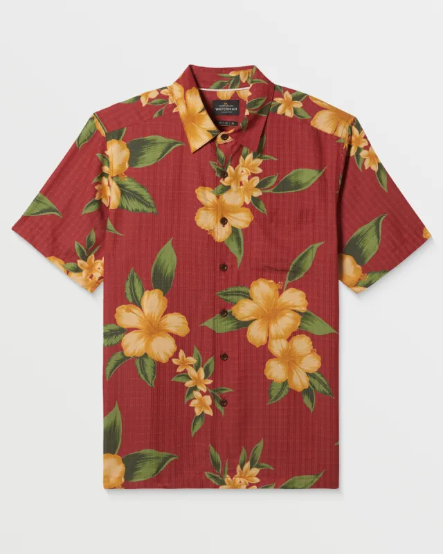Waterman Outer Reef Shirt - Tandori Spice sold by Quiksilver