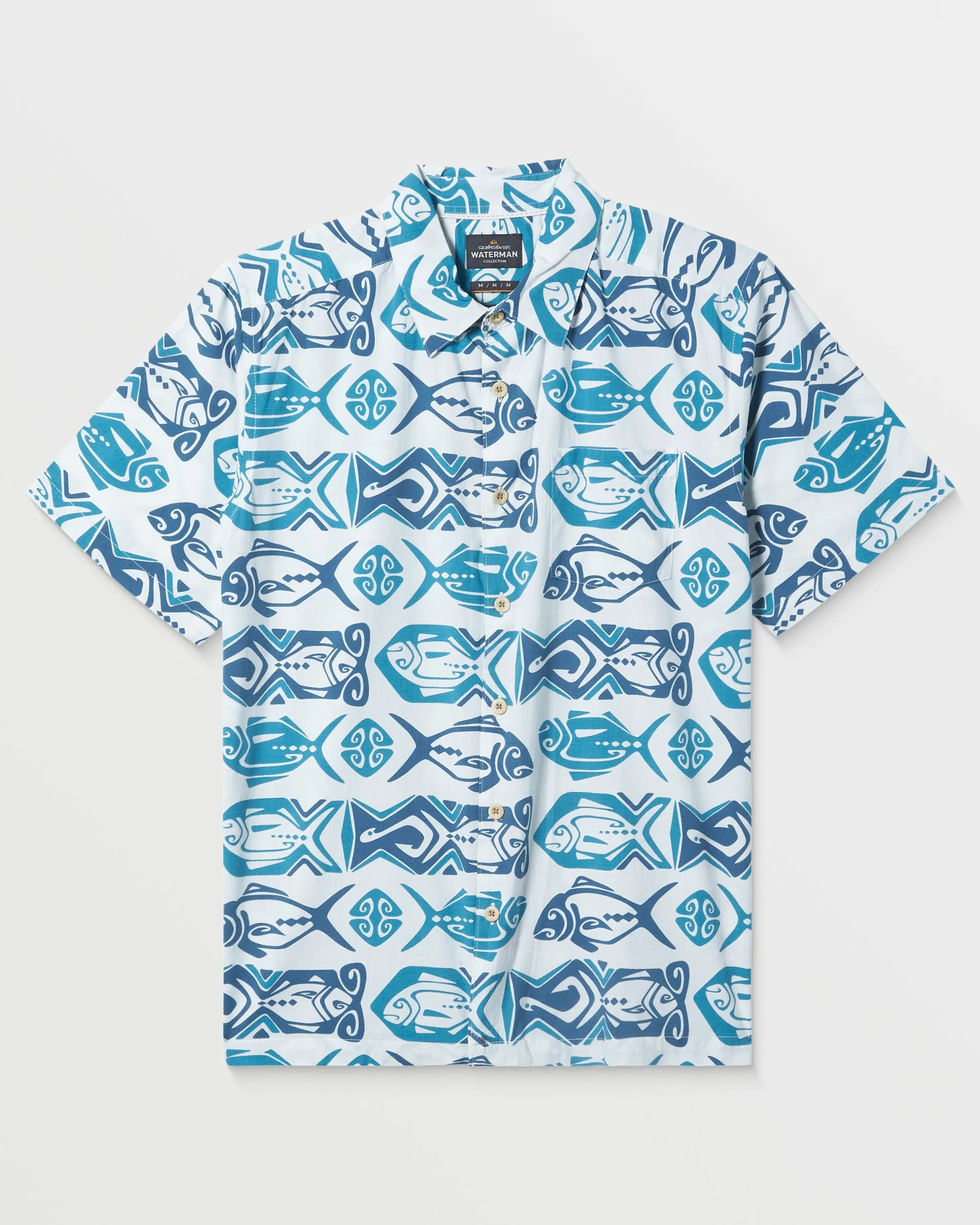 Waterman Band O Fish Shirt - White sold by Quiksilver