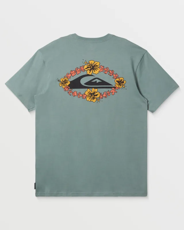 Wave Lei T-Shirt - Chinois Green sold by Quiksilver